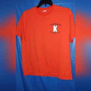 Jerzees Band Tee, RCHS, ORANGE, XL, Pre-owned With a Purpose Graphic